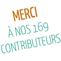 Merci à nos 169 contributeurs